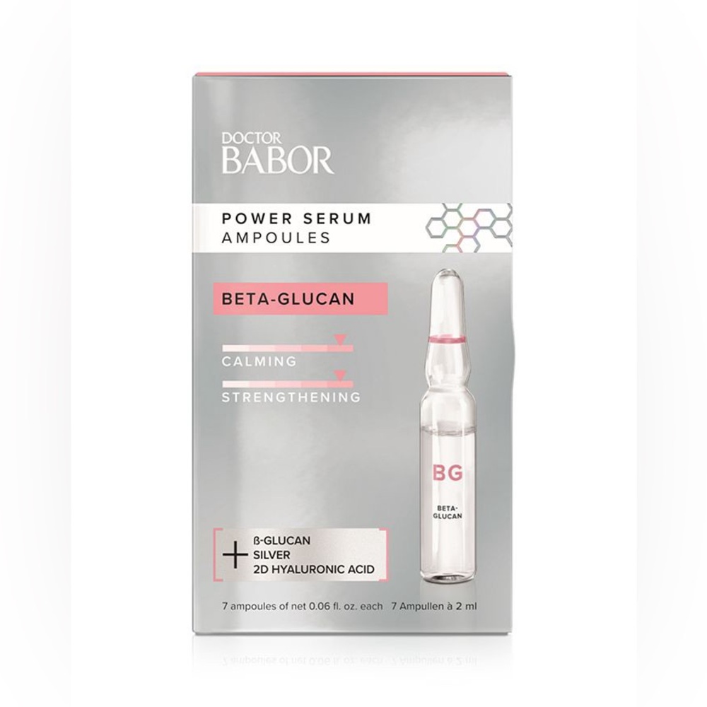 Doctor Babor Skincare Beta-Glucan Power Serum Ampoules